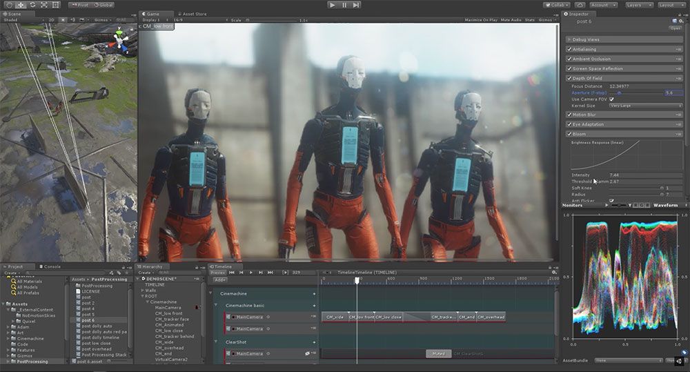 Create Cutscenes Gameplay Sequences And Other Cinematic Content With Unity S Timeline And Cinemachine Unity