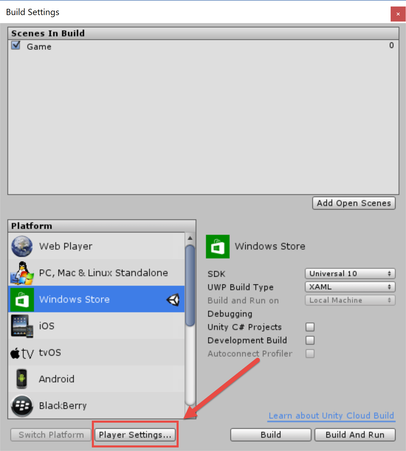 Microsoft Porting Guides Unity