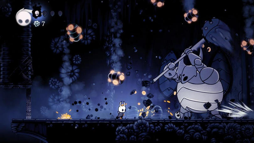 Hollow Knight, Made with Unity